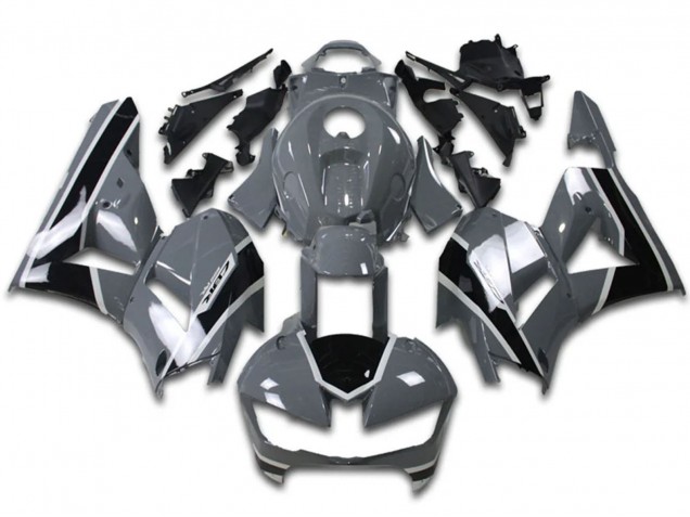 2013-2023 Honda CBR600RR Motorcycle Fairings - Nardo Grey Glossy Black