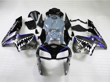 2005-2006 Honda CBR600RR Motorcycle Fairings - Nardo Grey Shark