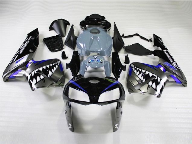 2005-2006 Honda CBR600RR Motorcycle Fairings - Nardo Grey Shark
