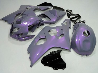 2007-2008 Honda CBR600RR Motorcycle Fairings - Chameleon Grey Dazz Pearl Purple