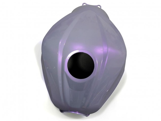 2013-2024 Kawasaki EX300 Motorcycle Fairings - Chameleon Grey Dazz Pearl Purple