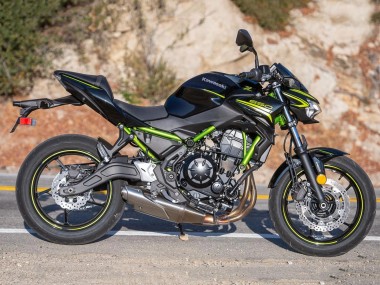 2020-2023 Kawasaki Ninja Z650 Motorcycle Fairings - Black Yellow