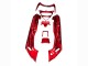 1998-2003 Kawasaki ZZR600 Motorcycle Fairings - Red with Black Flame