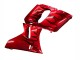 1998-2003 Kawasaki ZZR600 Motorcycle Fairings - Red with Black Flame