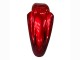 1998-2003 Kawasaki ZZR600 Motorcycle Fairings - Red with Black Flame