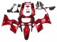 1998-2003 Kawasaki ZZR600 Motorcycle Fairings - Red with Black Flame
