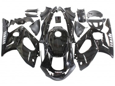 1996-2007 Yamaha YZF600R Thundercat Motorcycle Fairings - Glossy Black