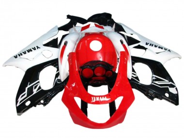 1996-2007 Yamaha YZF600R Thundercat Motorcycle Fairings - White Red Black