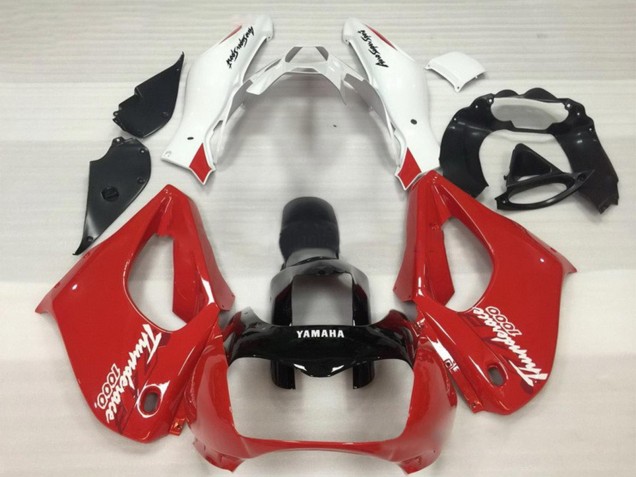 1997-2007 Yamaha YZF 1000R Thunderace Motorcycle Fairing - Red Black White Thunderace
