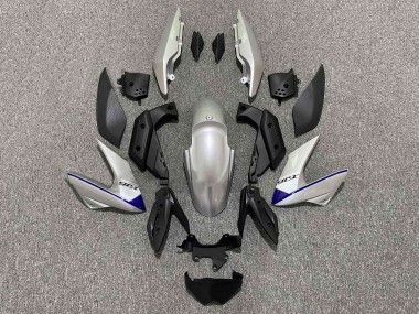 2009-2012 Yamaha XJ6 Motorcycle Fairings - Silver Blue