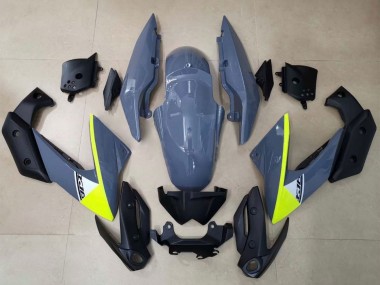 2009-2012 Yamaha XJ6 Motorcycle Fairings - Grey Yellow