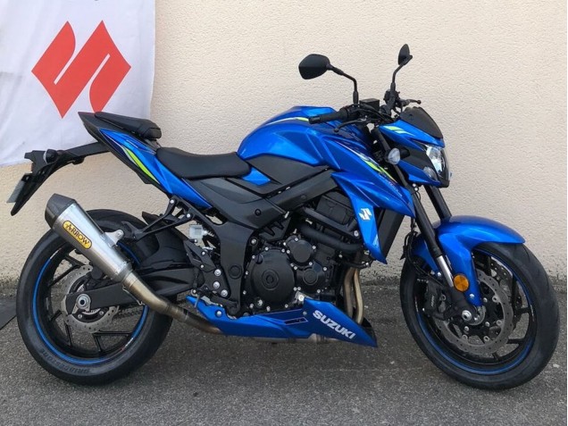 2017-2022 Suzuki GSX-S 750 Motorcycle Fairings - Blue Black