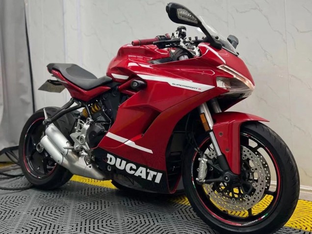 2017-2022 Ducati Supersport 939/939S Motorcycle Fairings - Red White Black