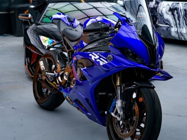 2023-2024 BMW S1000RR Motorcycle Fairings - Glossy Dark Blue