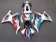 2019-2022 BMW S1000RR Motorcycle Fairings - White Red Blue