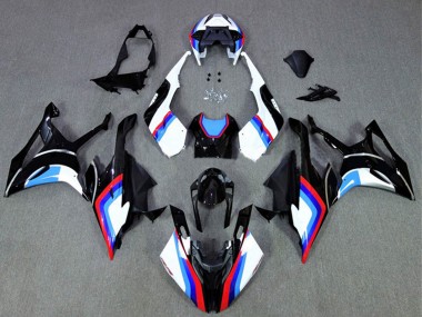 2019-2022 BMW S1000RR Motorcycle Fairings - Black White Blue Red