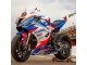 2019-2022 BMW S1000RR Motorcycle Fairings - White Blue Red Smiths