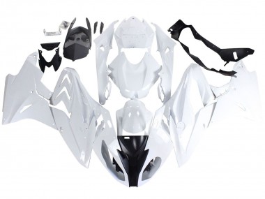 2017-2018 BMW S1000RR Motorcycle Fairings - White