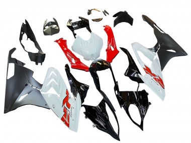 2015-2016 BMW S1000RR Motorcycle Fairings - Red White Glossy Black Matte Black