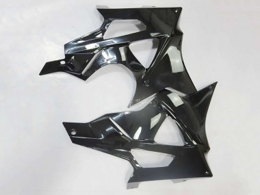 2009-2014 BMW S1000RR Motorcycle Fairings - Silver Blue Glossy Black