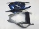 2009-2014 BMW S1000RR Motorcycle Fairings - Silver Blue Glossy Black