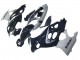 2004-2006 Suzuki GSX600F/GSX750F Motorcycle Fairing - Glossy Black Grey