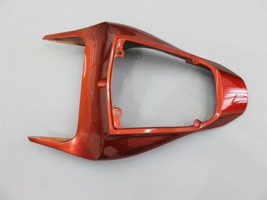 2007-2008 Honda CBR600RR Motorcycle Fairing Kits - Orange Matte Black