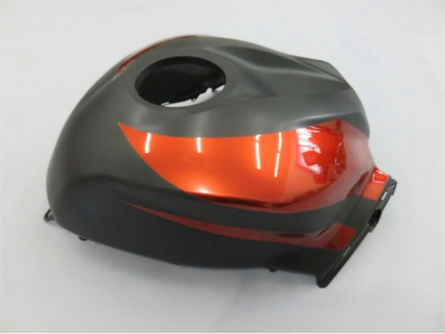 2007-2008 Honda CBR600RR Motorcycle Fairing Kits - Orange Matte Black