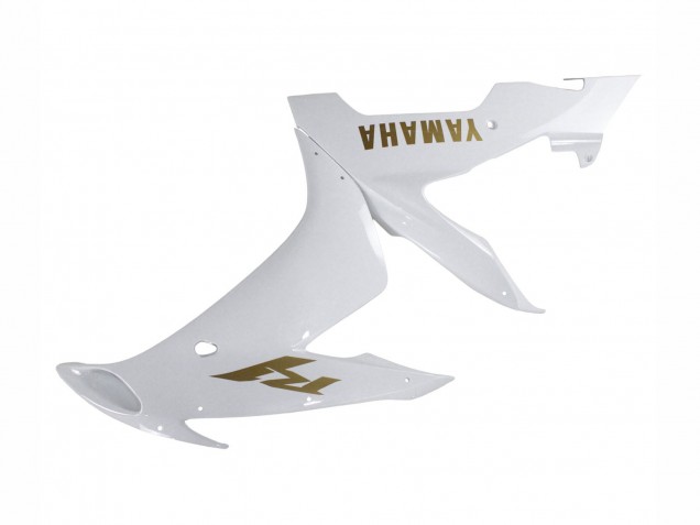 2004-2006 Yamaha YZF 1000 R1 Motorcycle Fairings - White Gold Decals