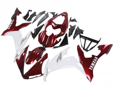 2004-2006 Yamaha YZF 1000 R1 Motorcycle Fairings - Red White