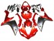 2007-2008 Yamaha YZF 1000 R1 Motorcycle Fairing - Red Matte Black