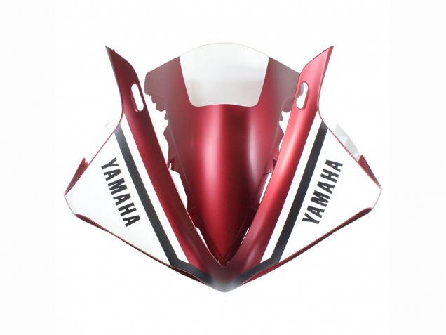 2009-2011 Yamaha YZF 1000 R1 Motorcycle Fairings - Red White Matte Black