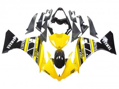 2012-2014 Yamaha YZF 1000 R1 Motorcycle Fairings - Yellow White Black
