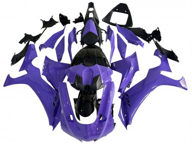 2020-2025 Yamaha YZF 1000 R1 Motorcycle Fairings - Purple Glossy Black