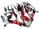 2020-2025 Yamaha YZF 1000 R1 Motorcycle Fairings - White Red Black Milwaukee
