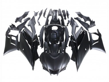 2022-2024 Yamaha YZF R3/R25 Motorcycle Fairings - Matte Black