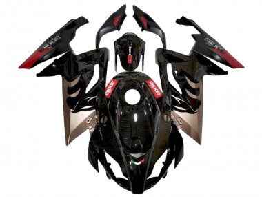 2006-2011 Aprilia RS125 Motorcycle Fairings - Glossy Black Red