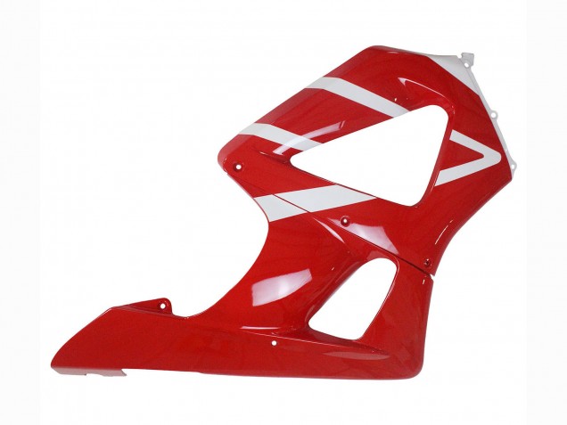 2000-2001 Honda CBR900RR 929 Motorcycle Fairings - White Red