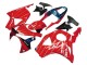2002-2003 Honda CBR900RR 954 Motorcycle Fairings - Red Dark Blue Dunlop