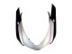 2007-2014 Ducati 848 Motorcycle Fairings - White Pink Glossy Black Connie