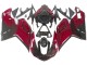 2007-2014 Ducati 848 Motorcycle Fairing - Red Glossy Black