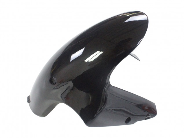 2007-2014 Ducati 848/1098/1198 Motorcycle Fairings - White Glossy Black Corse