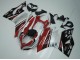 2011-2014 Ducati Panigale 899 Motorcycle Fairing - White Red Glossy Black