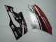 2011-2014 Ducati Panigale 899 Motorcycle Fairing - White Red Glossy Black