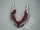 2011-2014 Ducati Panigale 899 Motorcycle Fairing - White Red Glossy Black
