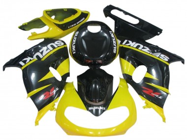1998-2003 Suzuki TL1000R Motorcycle Fairings - Glossy Black Yellow