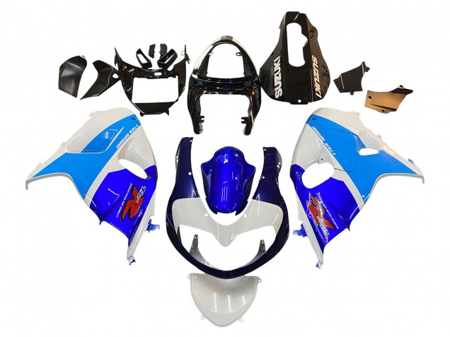 1998-2003 Suzuki TL1000R Motorcycle Fairing - White Blue Black Red