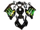2004-2005 Honda CBR1000RR Motorcycle Fairings - Glossy Black Yellow Green Monster