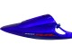 2004-2005 Honda CBR1000RR Motorcycle Fairings - Silver Blue Glossy Black