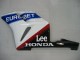 2004-2005 Honda CBR1000RR Motorcycle Fairings - White Blue Red Glossy Black Star EuroBet Lee